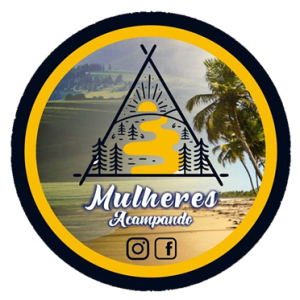 logo mulheres acampando redondo